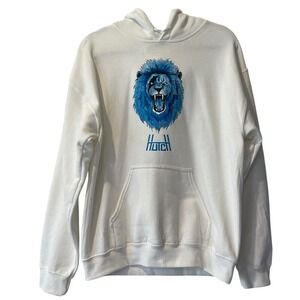 House of Hutch‎ Hutchinson Detroit Lions White Hoodie M